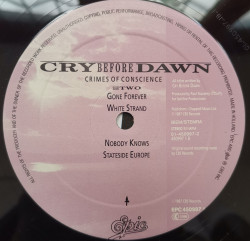 Cry Before Dawn – албум Crimes Of Conscience - Img 3