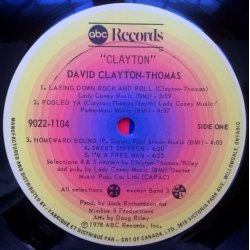 David Clayton-Thomas – албум Clayton - Img 2