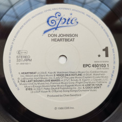 Don Johnson – албум Heartbeat - Img 3