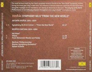 Dvořák, Berliner Philharmoniker, Rafael Kubelik – албум Symphony No. 9 "From The New World" (CD) - Img 2