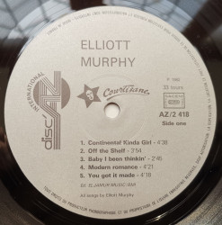 Elliott Murphy – албум Murph The Surf - Img 3