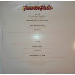 Frankie Valli ‎– албум Inside You - Img 2