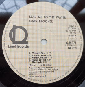 Gary Brooker – албум Lead Me To The Water - Img 3