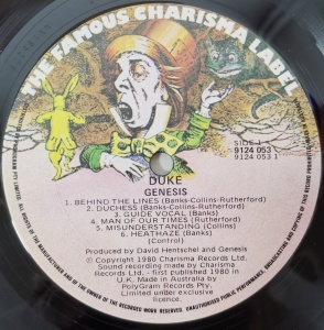 Genesis – албум Duke - Img 3