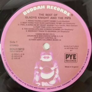 Gladys Knight & The Pips – албум The Best Of Gladys Knight & The Pips - Img 3