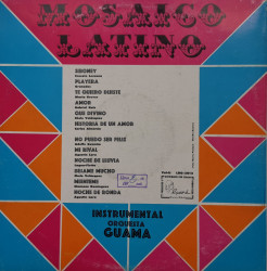 Instrumental Orquesta Guama – албум Mosaico Latino - Vol. II - Img 2
