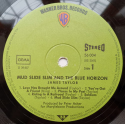 James Taylor – албум Mud Slide Slim And The Blue Horizon - Img 3