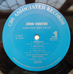 John Hunter ‎– албум More Than Meets The Eye - Img 3