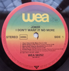 Joker – албум I Don't Want It No More - Img 3