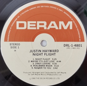 Justin Hayward – албум Night Flight - Img 2
