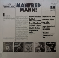 Manfred Mann – албум Attention! Manfred Mann! - Img 2