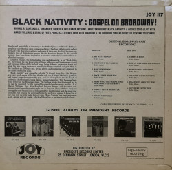 Marion Williams & The Stars Of Faith, Princess Stewart, Prof. Alex Bradford & The Bradford Singers – албум Black Nativity, Gospel On Broadway! - Img 2