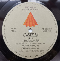 Michels ‎– албум Crazy Enough - Img 2