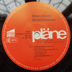 Miriam Makeba ‎– албум African Convention - Img 3