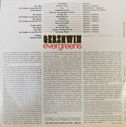 Orchester Gerhard Kneifel ‎– албум Gershwin-Evergreens - Img 3