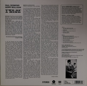 Paul Desmond / Gerry Mulligan – албум Two Of A Mind - Img 2
