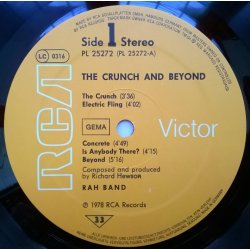 RAH Band ‎– албум The Crunch & Beyond - Img 3