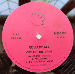 Rollerball ‎– сингъл Outlast The Game - Img 3