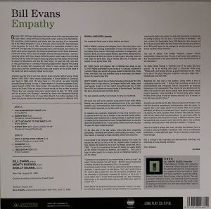 Shelly Manne / Bill Evans With Monty Budwig – албум Empathy - Img 2