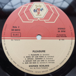 Stephen Schlaks – албум Pleasure - Img 3