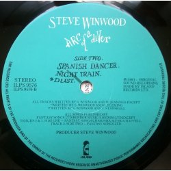 Steve Winwood ‎– албум Arc Of A Diver - Img 3
