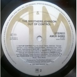 The Brothers Johnson ‎– албум Out Of Control - Img 3
