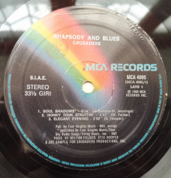 The Crusaders – албум Rhapsody And Blues - Img 3