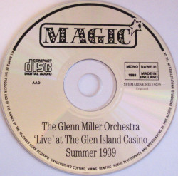 The Glenn Miller Orchestra ‎– албум 'Live' At The Glen Island Casino Summer 1939 (CD) - Img 3