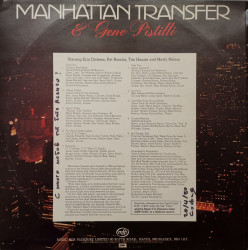 The Manhattan Transfer & Gene Pistilli – Blue Thumb Records – BTS 17 Manhattan Transfer And Gene Pistilli - Img 3
