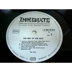 The Nice ‎– албум The Best Of The Nice - Img 4