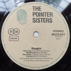 The Pointer Sisters – албум Steppin' - Img 2
