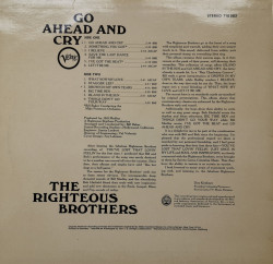 The Righteous Brothers – албум Go Ahead And Cry - Img 2