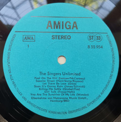 The Singers Unlimited – албум The Singers Unlimited - Img 3