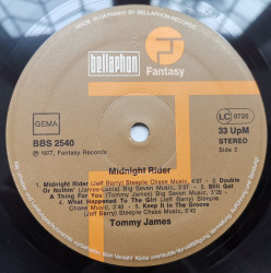 Tommy James – албум Midnight Rider - Img 3