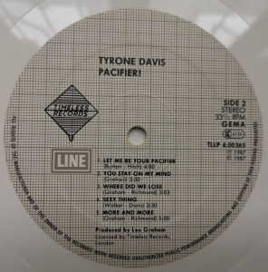 Tyrone Davis – албум Pacifier - Img 3