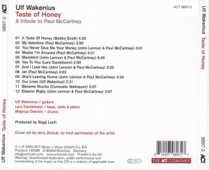 Ulf Wakenius, Lars Danielsson, Magnus Öström – албум Taste Of Honey (CD) - Img 2