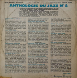 Various – албум Anthologie du Jazz n°2 - Img 2