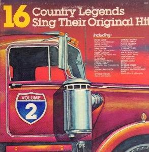 Various – 16 Country Legends Sing Their Original Hits - Volume 2