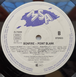 Bonfire – албум Point Blank - Img 3