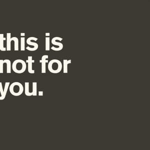 BOURNE, MATTHEW - THIS IS NOT FOR YOU (1 x LP)