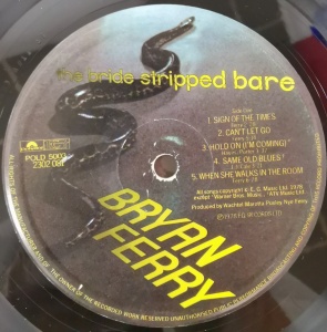 Bryan Ferry – албум The Bride Stripped Bare - Img 3