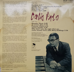 Cal Tjader – албум Cal's Pals - Img 2