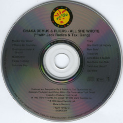 Chaka Demus & Pliers – албум All She Wrote (CD) - Img 3