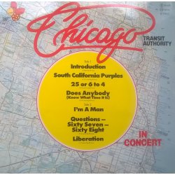 Chicago ‎– албум Live In Concert - Img 2