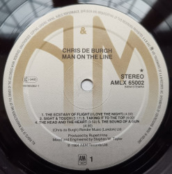 Chris de Burgh – албум Man On The Line - Img 3