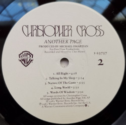 Christopher Cross – албум Another Page - Img 3
