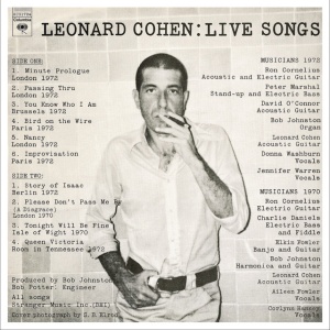 COHEN, LEONARD - Leonard Cohen: Live Songs