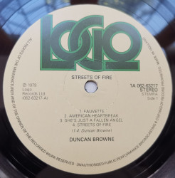 Duncan Browne – албум Streets Of Fire - Img 3