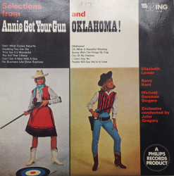 Elizabeth Larner / Barry Kent / Michael Sammes Singers – албум Selections From Annie Get Your Gun And Oklahoma