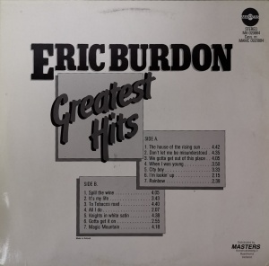 Eric Burdon – албум Greatest Hits - Img 2